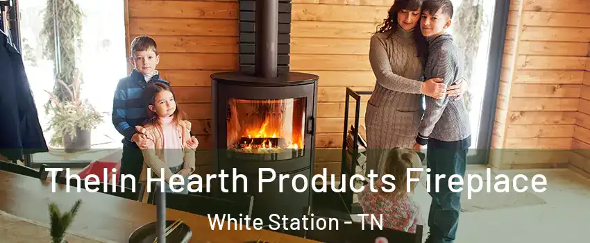 Thelin Hearth Products Fireplace White Station - TN